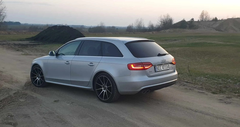 Audi A4 cena 49500 przebieg: 190000, rok produkcji 2013 z Olsztyn małe 67